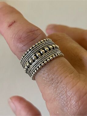 Detailed Sterling Silver ring